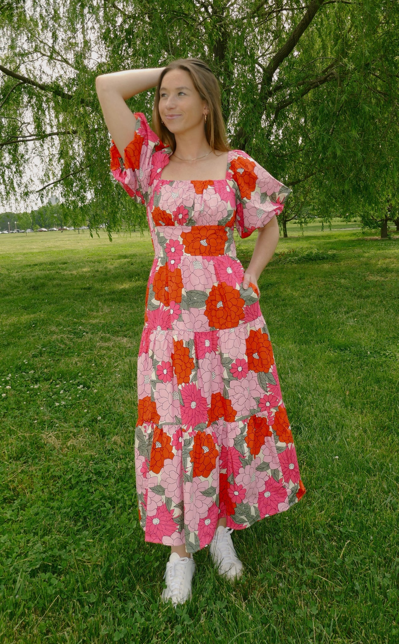 Charlotte Floral Maxi Dress